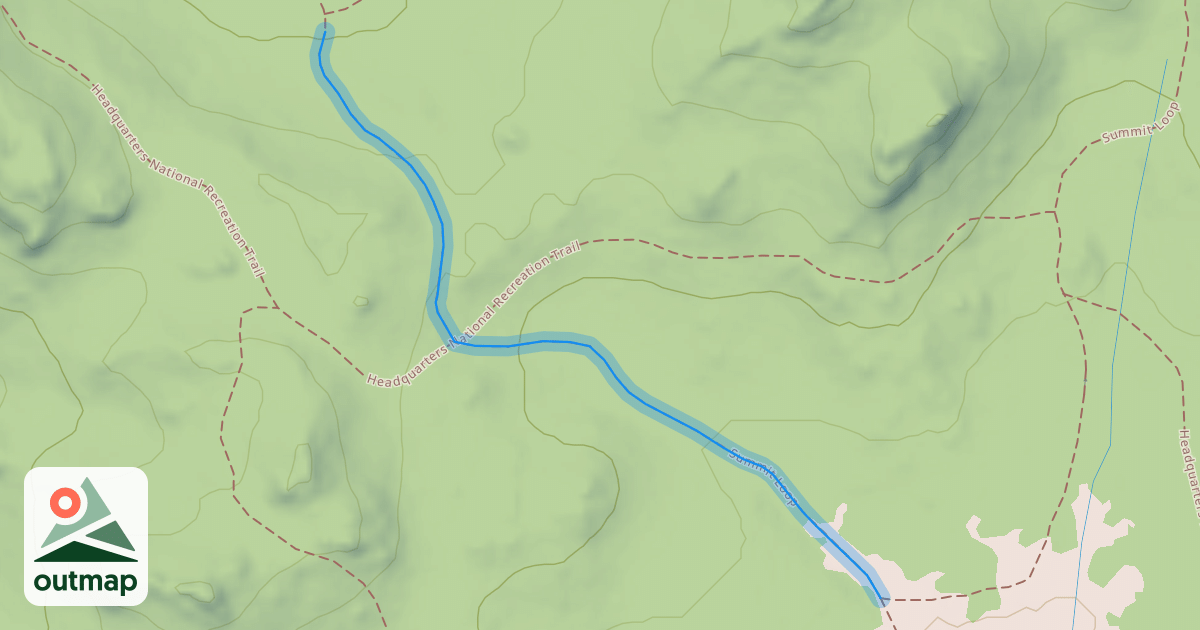 Map of Summit Loop
