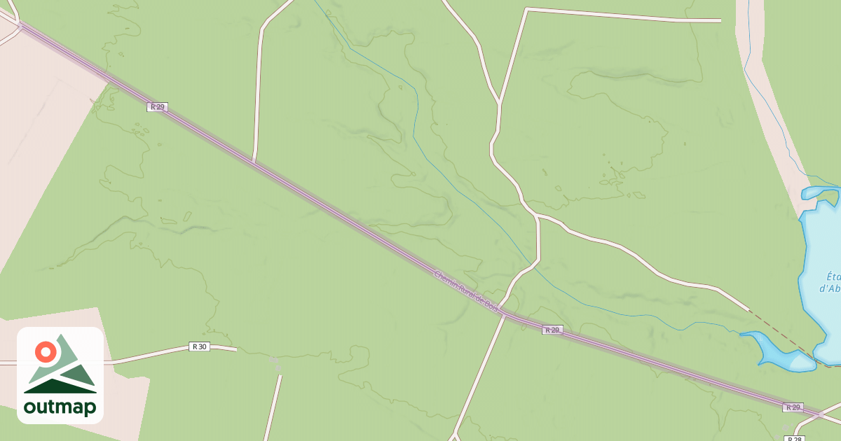 Map of Chemin Rural de Bois