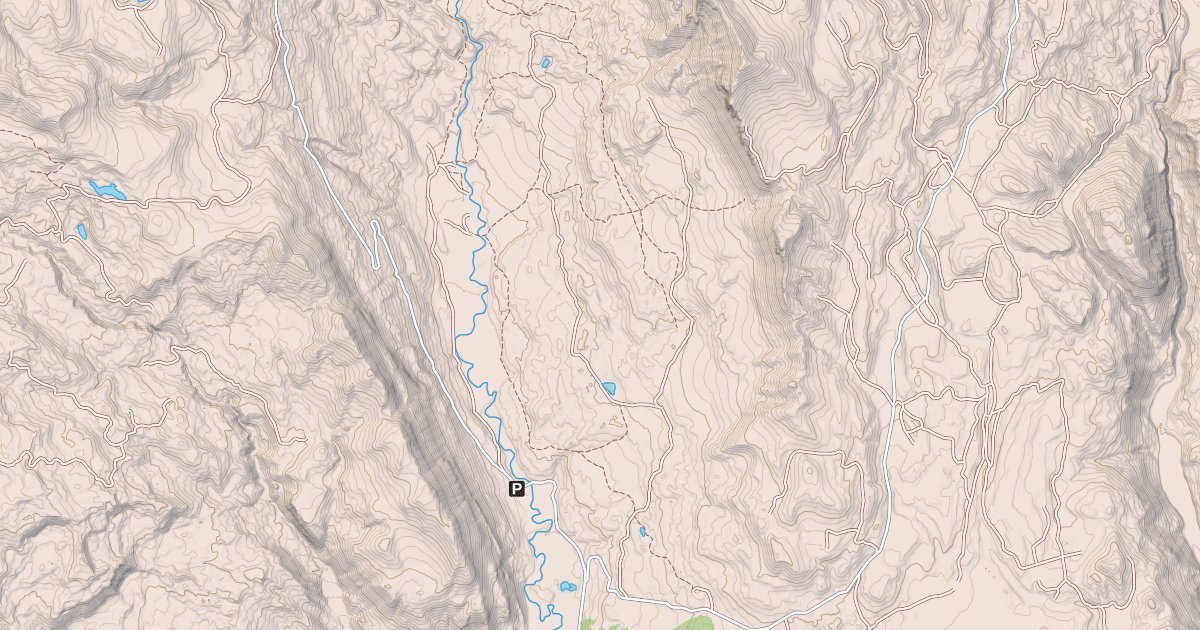 Map preview of HORSE CREEK TRAIL