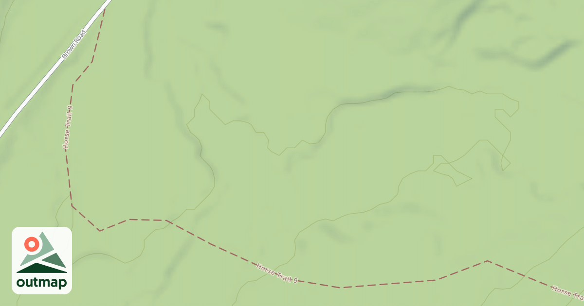 Map of Horse Trail 9