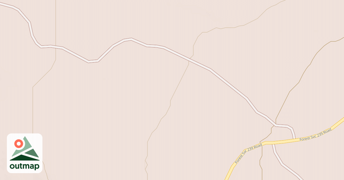 Map of USFS Motor Vehicle Use Map Roads {45E65B2B-E973-42DF-990B-63797CAECD50}