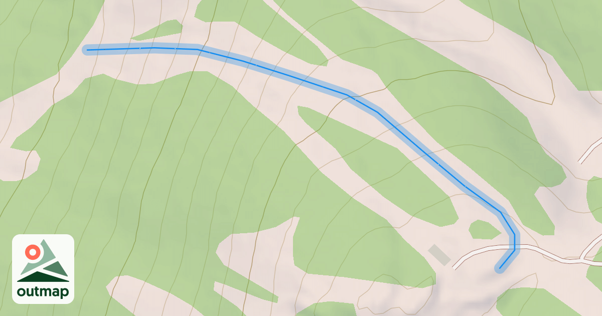 Map of Powderbowl Run