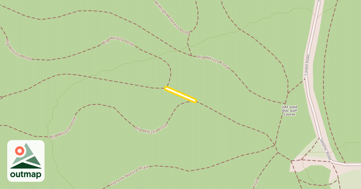 Map of Big Whizzy Loop