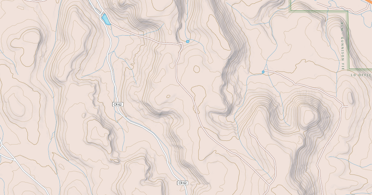 Map preview of BLM National GTLF Public Motorized Roads 4a930016-c559-43e6-b71f-54c59ef22a2e