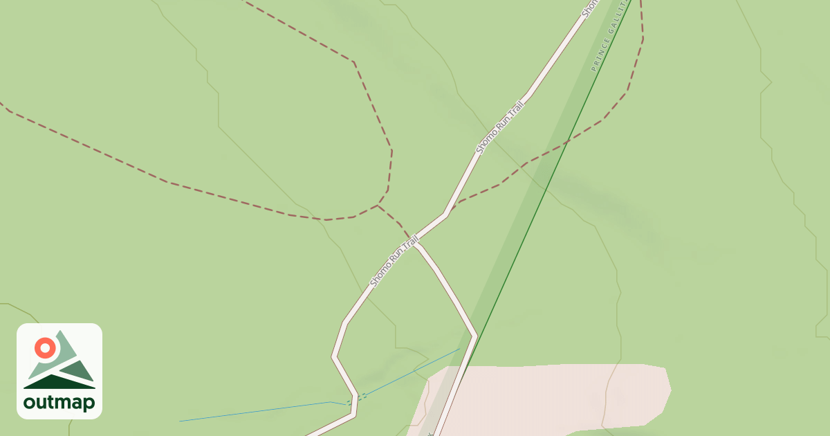 Map of Prince Gallitzin State Park Trails