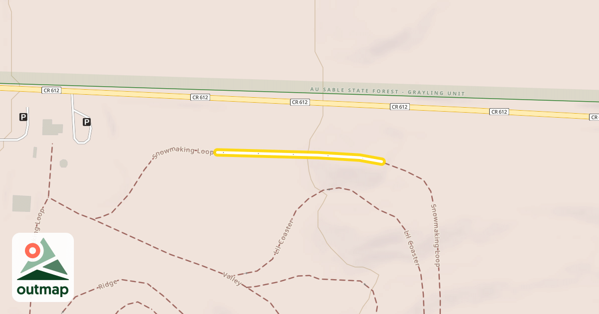 Map of Homerun Hill