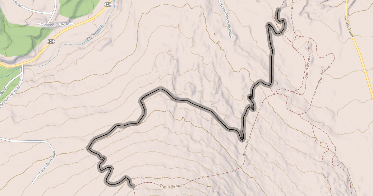 Map preview of Upper Pass