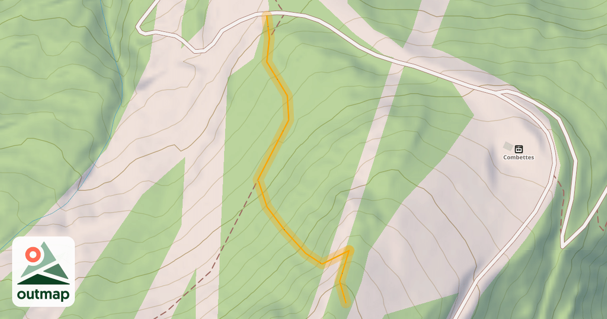 Map of Freeride du Roc Blanc 2