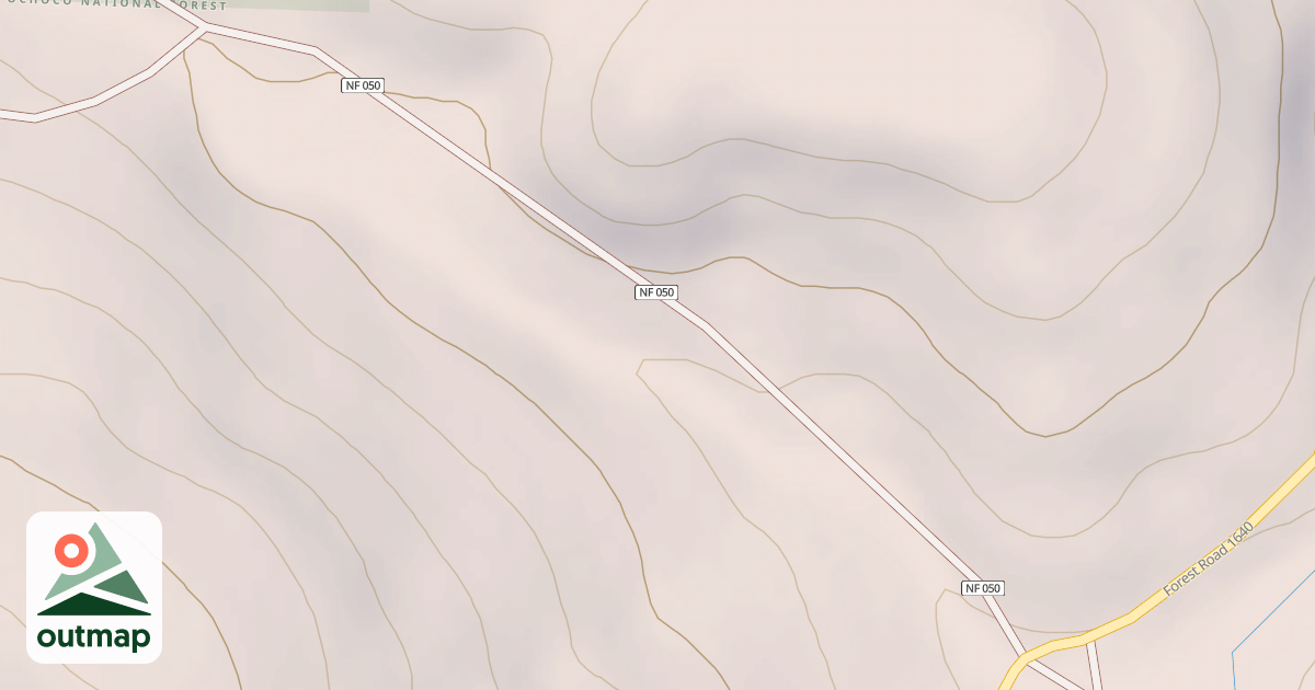 Map of USFS Motor Vehicle Use Map Roads {7DEE97E4-9D6A-40EF-B7EA-10770F01BD77}