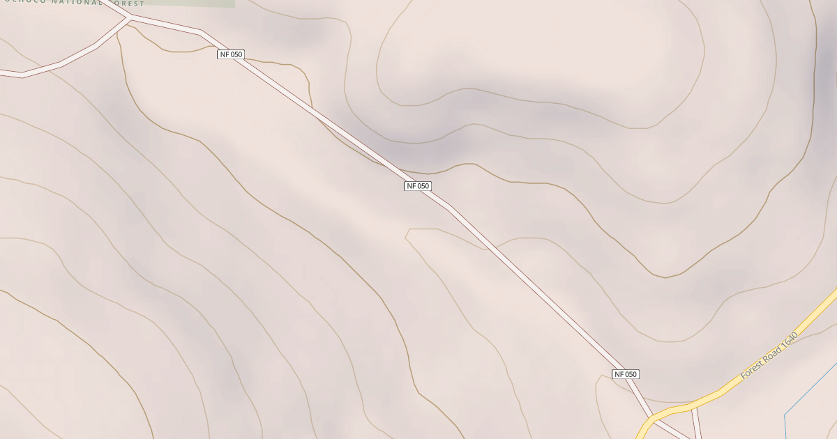 Map preview of USFS Motor Vehicle Use Map Roads {7DEE97E4-9D6A-40EF-B7EA-10770F01BD77}