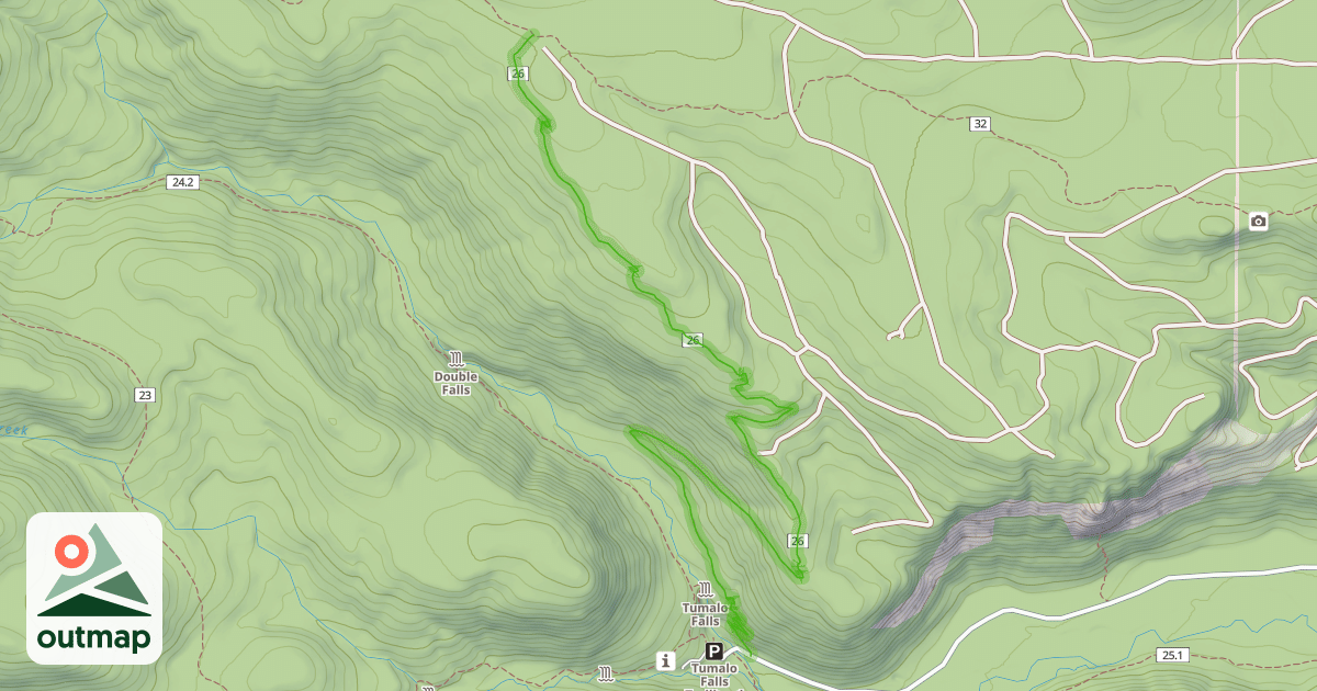 Map of Farewell Trail #26