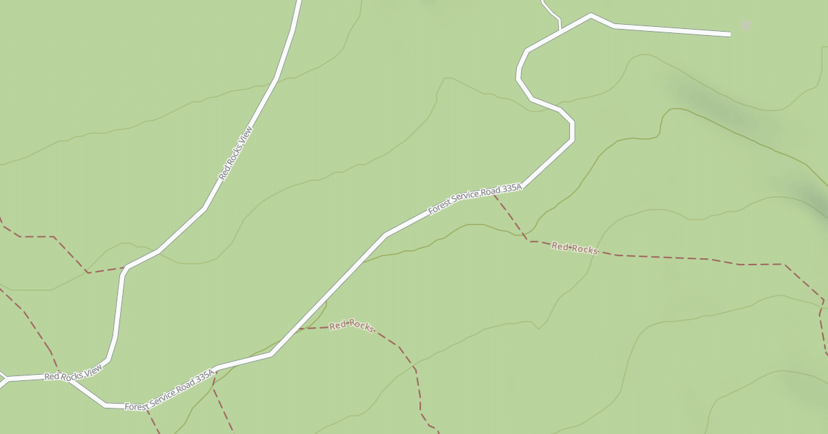 Map preview of RED ROCKS SPUR