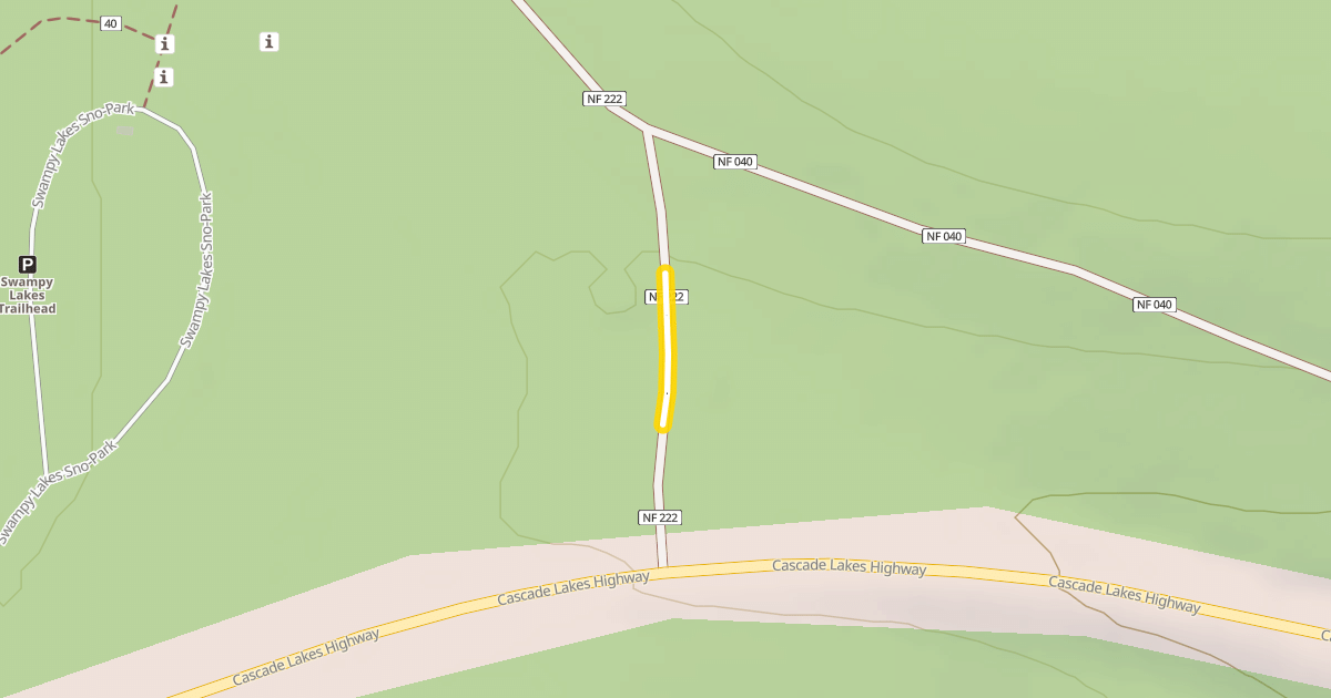 Map preview of Forest Road 4600-222