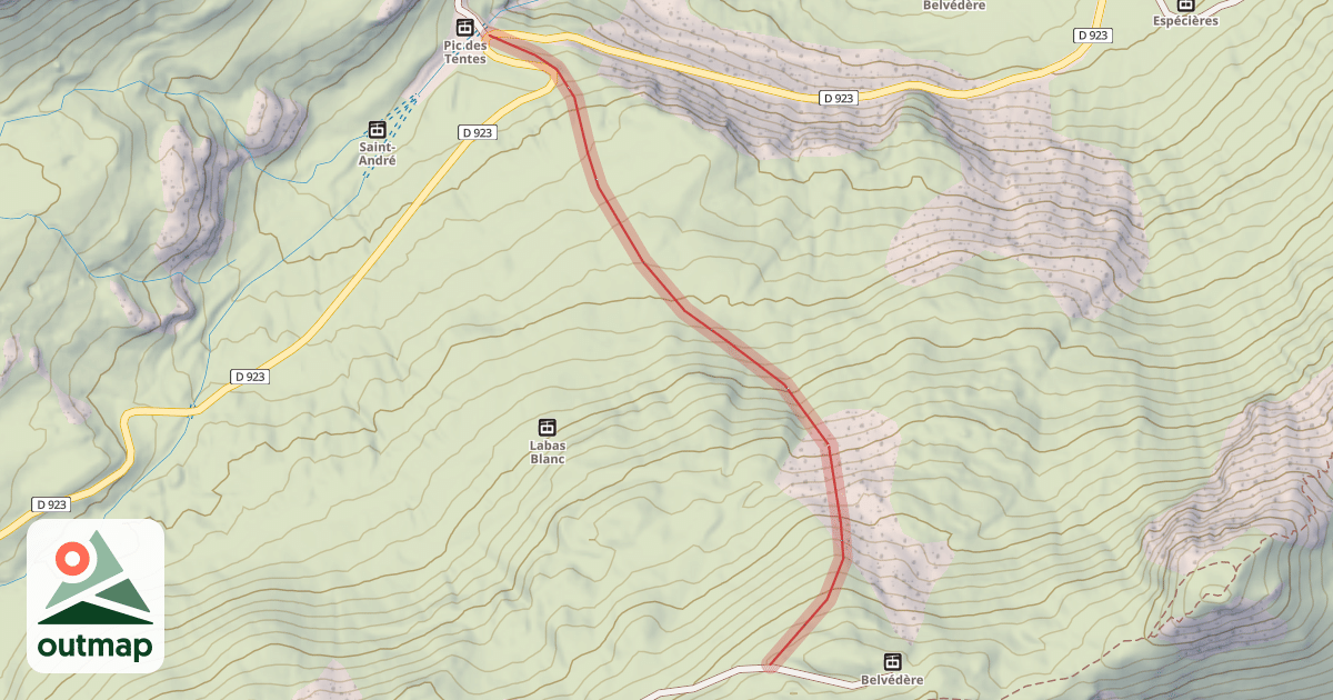 Map of Génépi