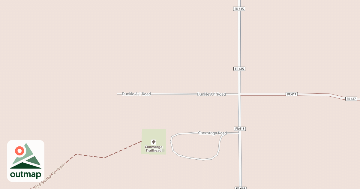Map of DUNKLE A-1