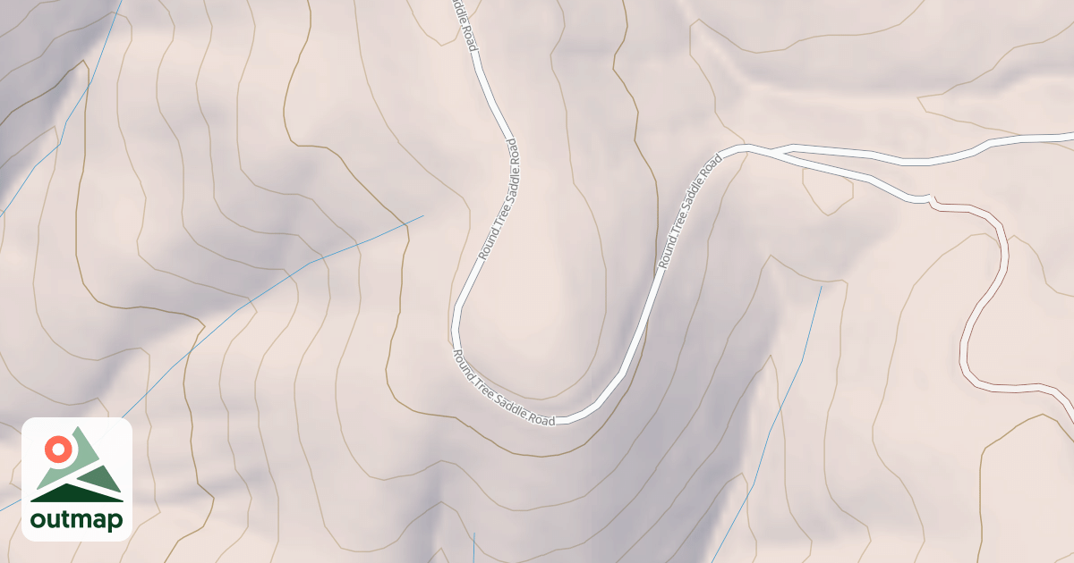 Map of FOOTMAN RIDGE T5
