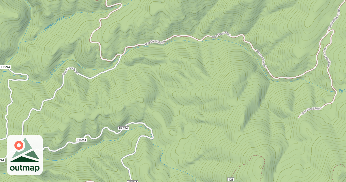 Map of DOE CR