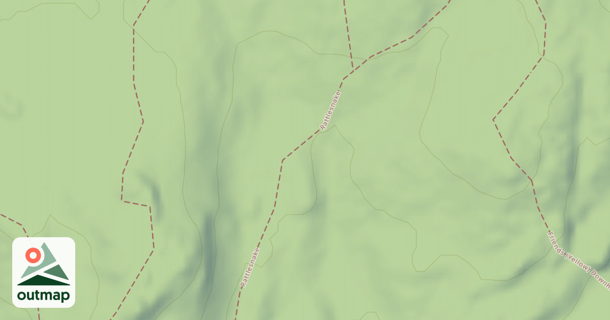 Map of Rattlesnake Hill Trail