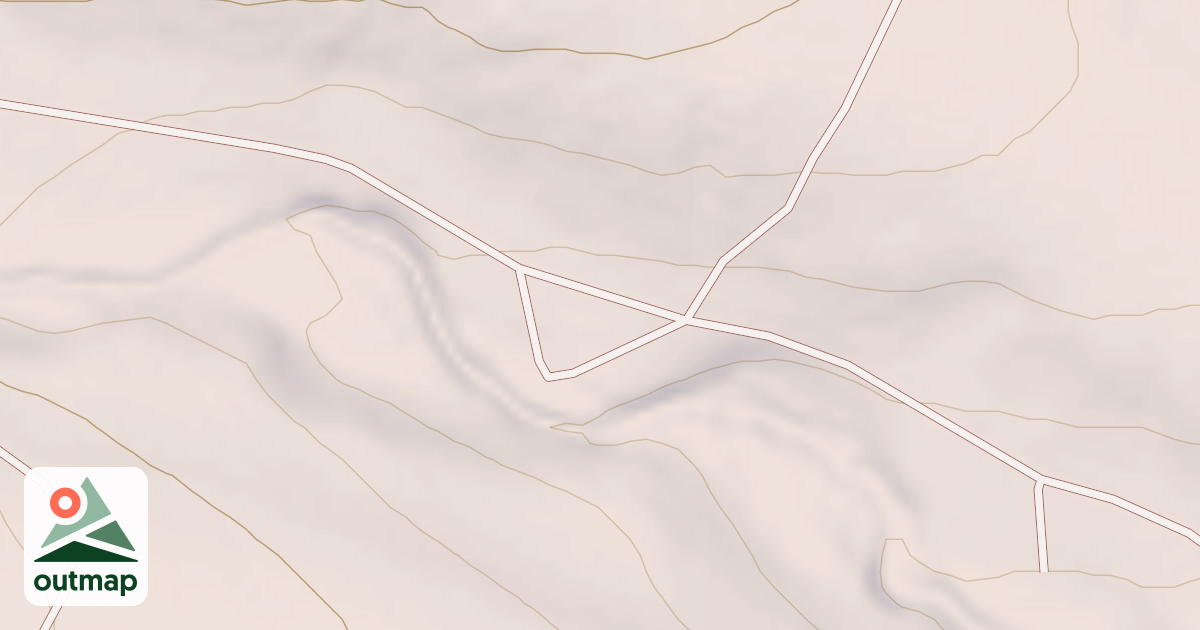 Map of BAXTER CREEK TURNOUT