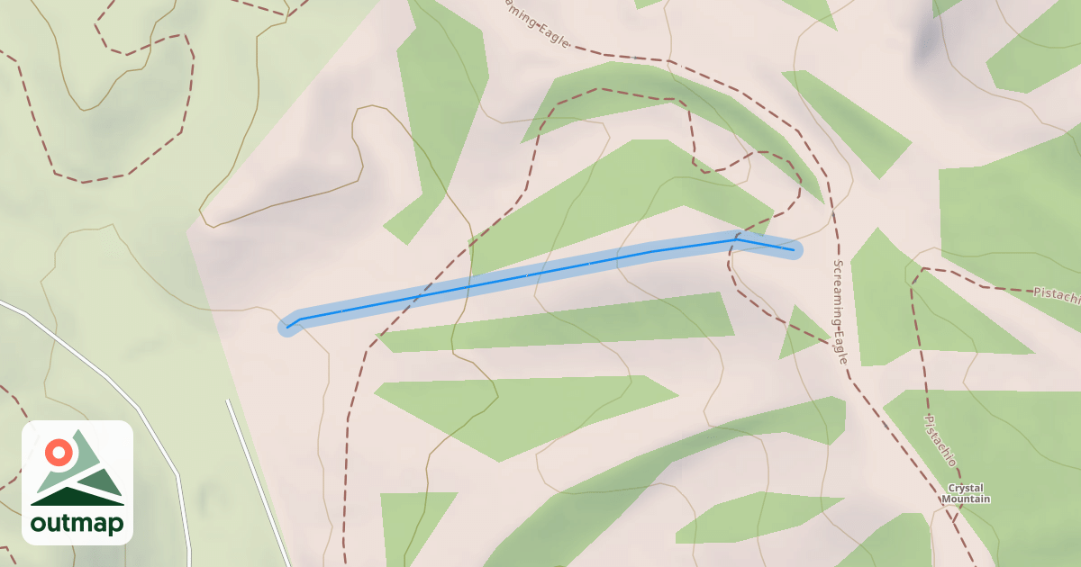 Map of Shirk's Slalom