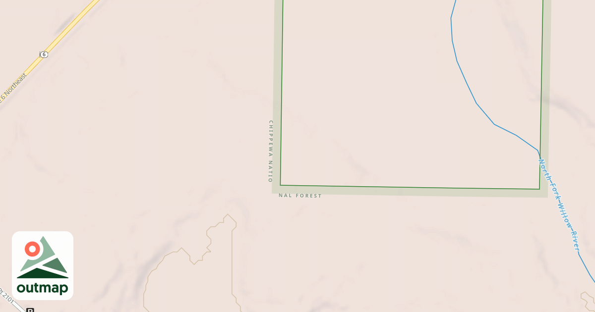 Map of MN 6 SPUR 2720