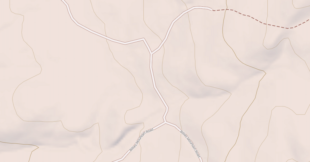 Map preview of BILLIES SPRINGS