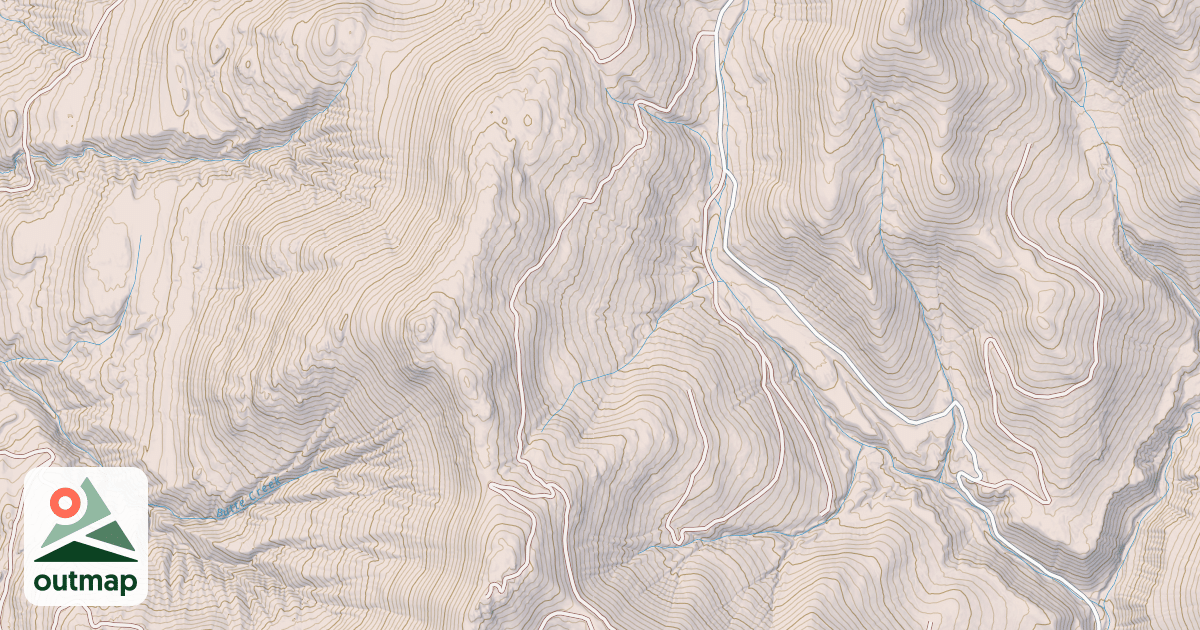Map of FIRST BUTTE L O