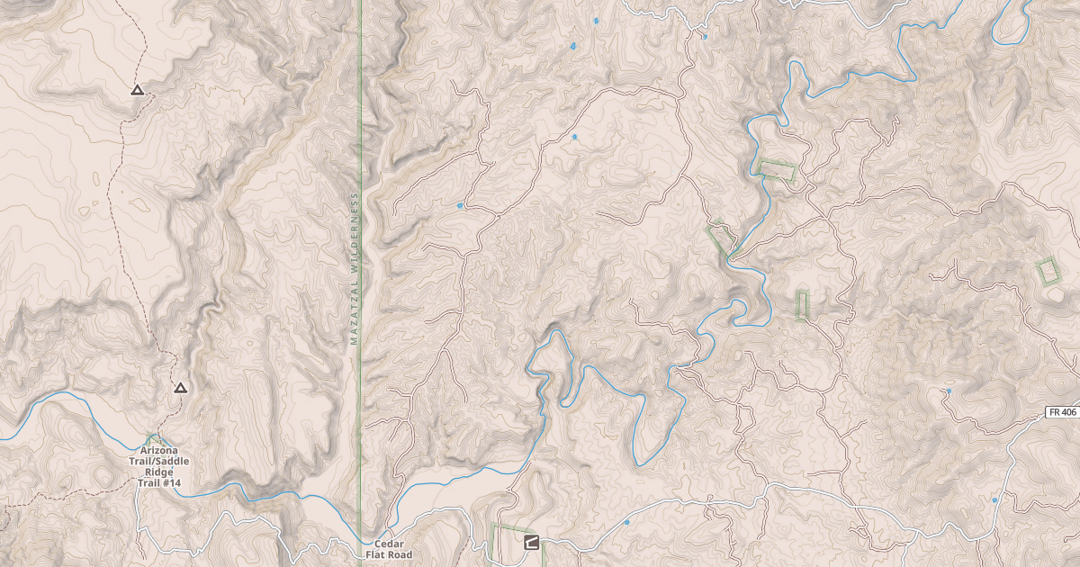 Map preview of CEDAR FLAT