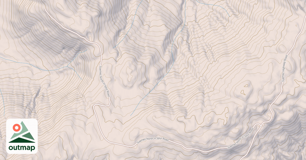 Map of SUEMEZ NORTH H SPUR