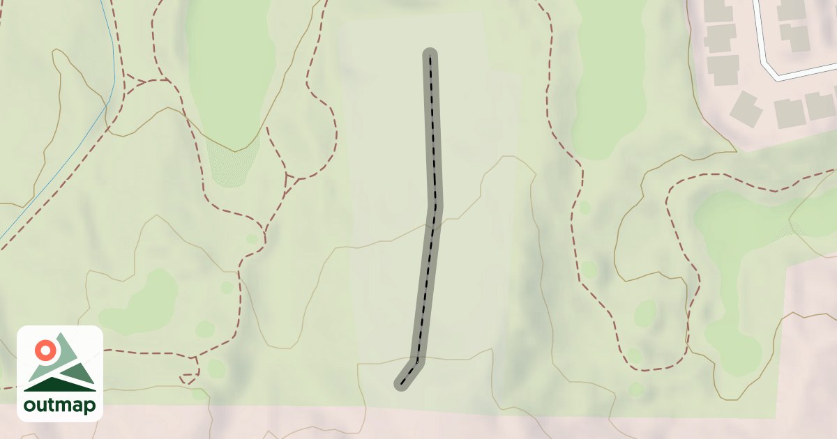Map of sled hill