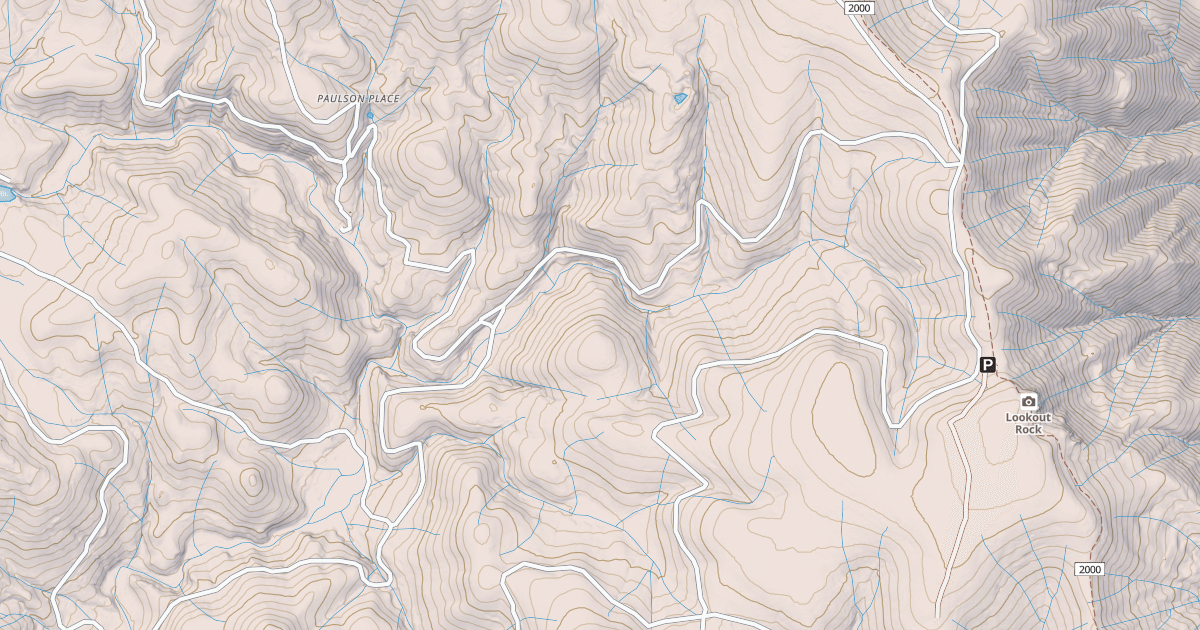 Map preview of CHINA GULCH