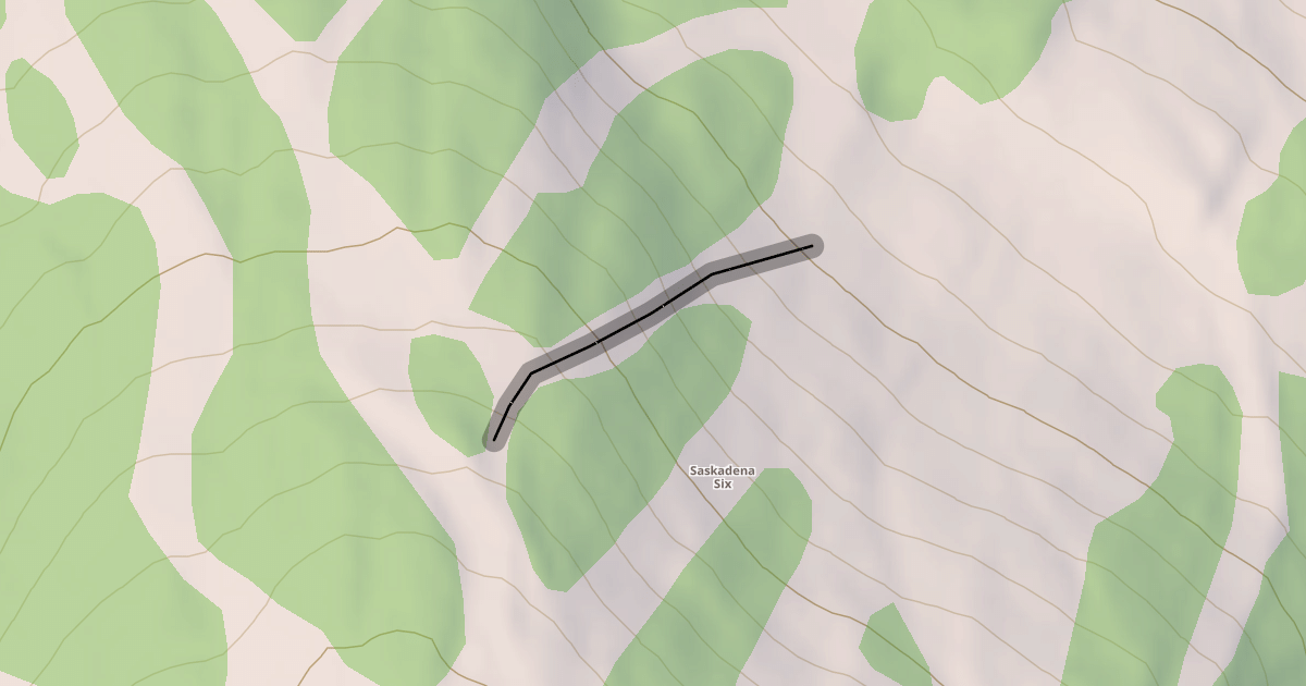 Map preview of Pomfret Plunge