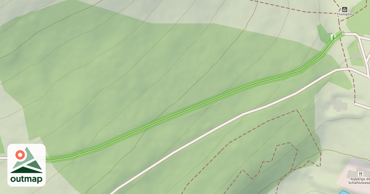 Map of La Schantz