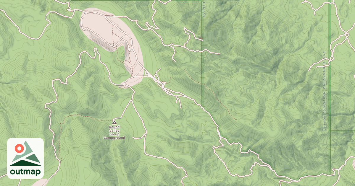 Map of ARRASTRE CREEK