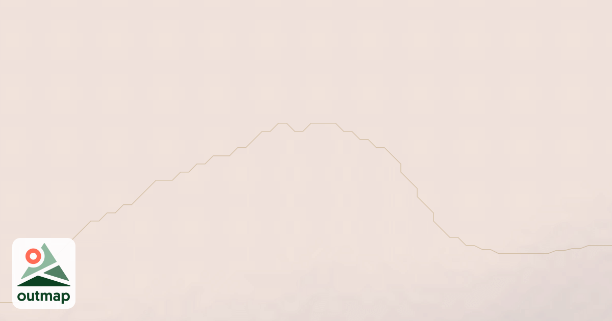 Map of Copper Lake Trail