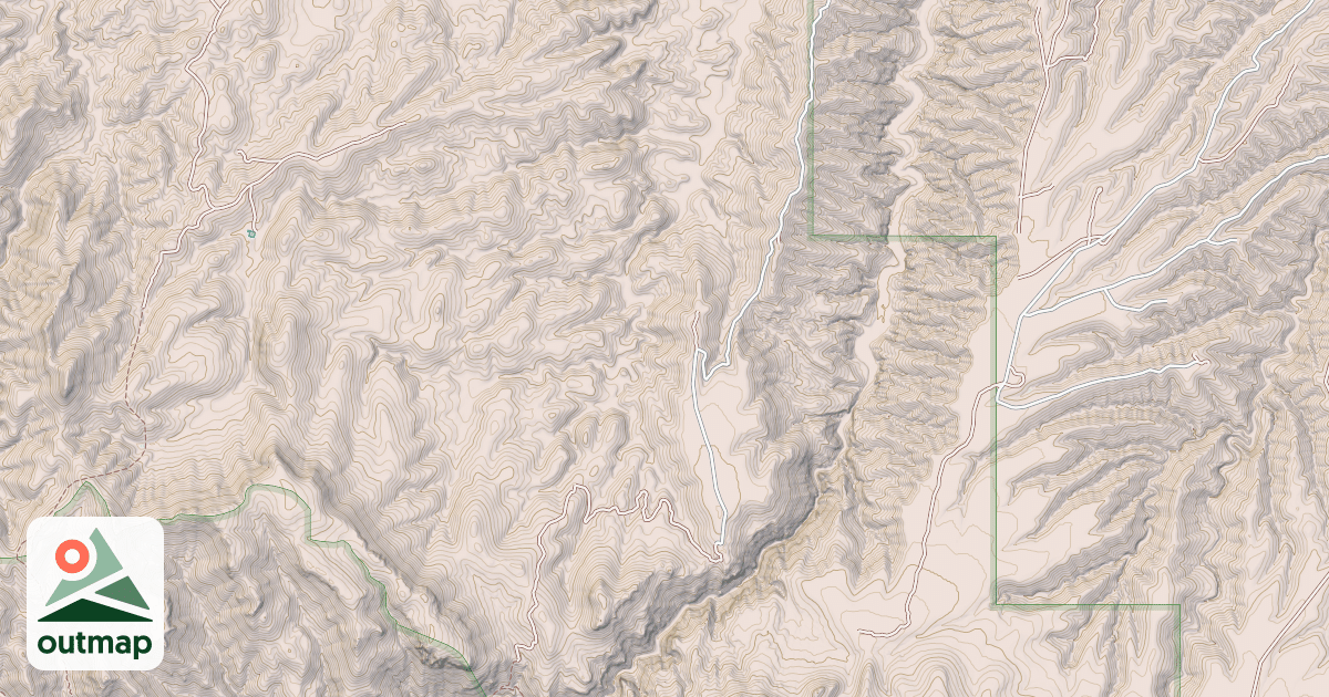 Map of RATTLESNAKE MESA