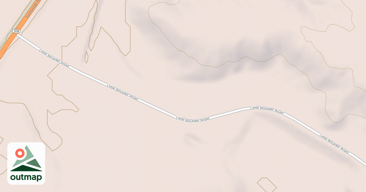 Map of Access Route
