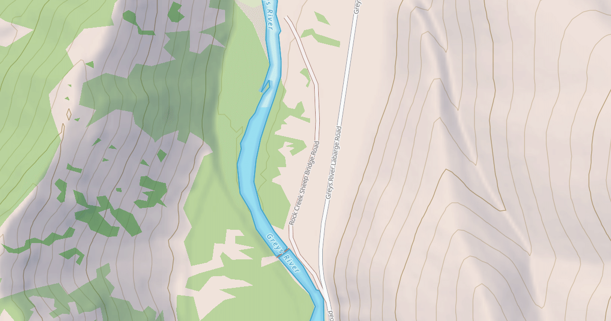 Map preview of ROCK CREEK SHEEP BRIDGE