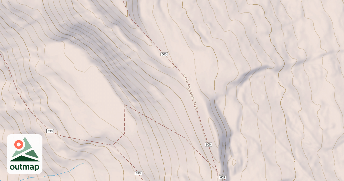 Map of Devil Mountain