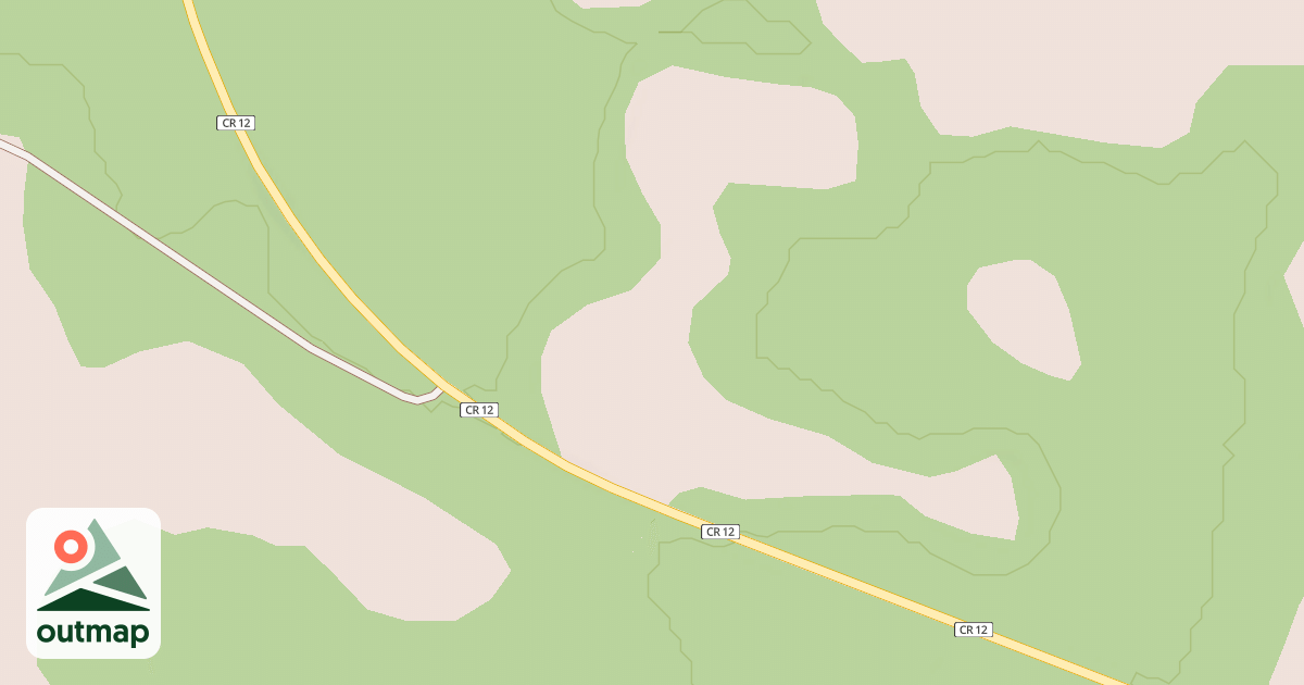 Map of USFS Motor Vehicle Use Map Roads {DF373C8C-5BD6-48B6-BE29-A510C3A4E5C4}
