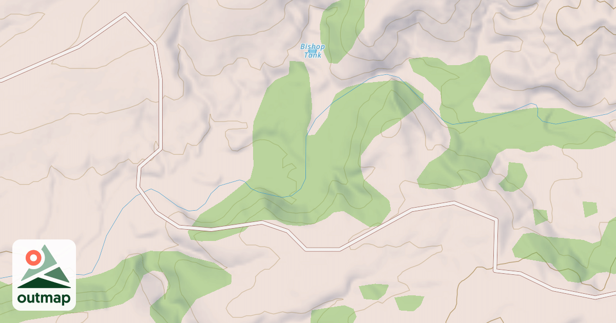 Map of BISHOP TANK