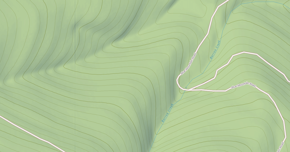 Map preview of BLUE MOUNTAIN D