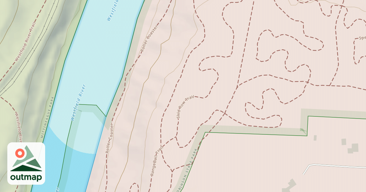 Map of Yellow Trail