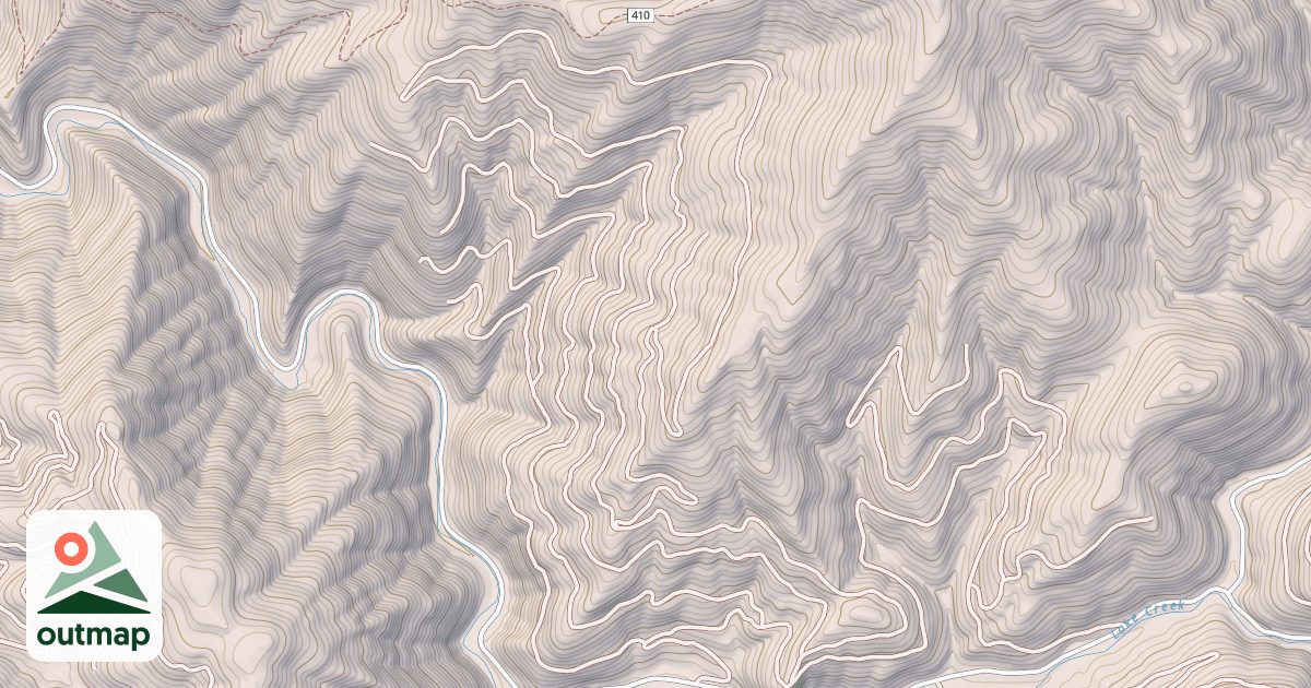 Map of LAKE CREEK 4