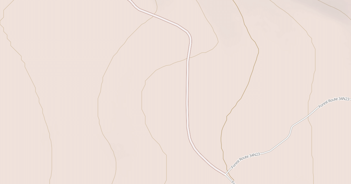 Map preview of BURNEY MTN