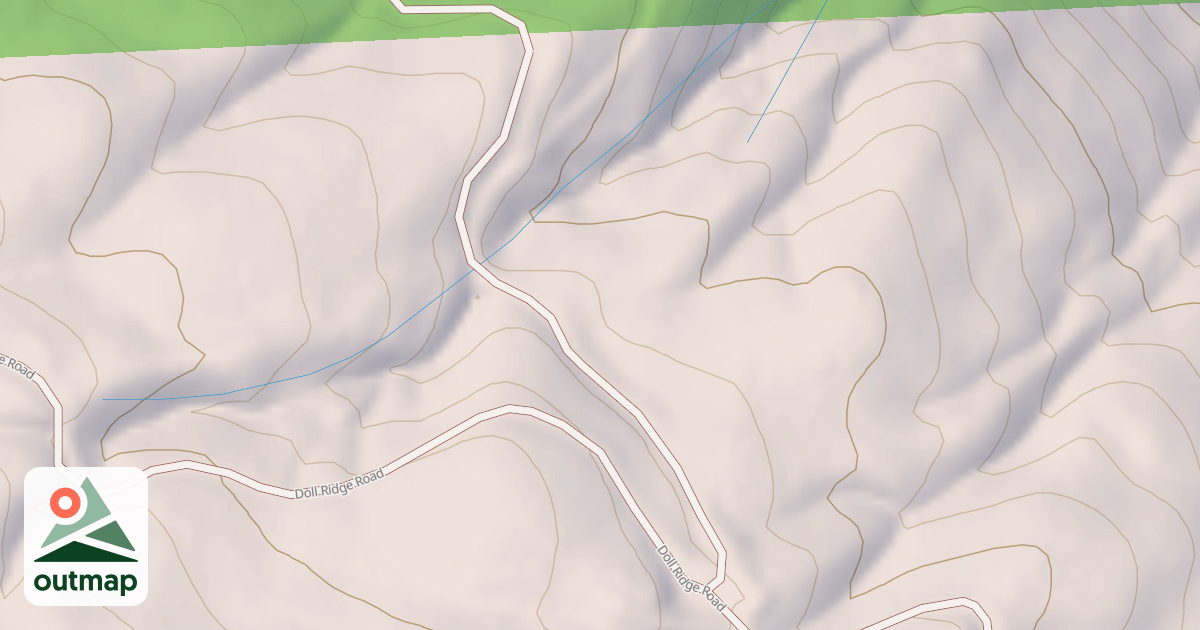 Map of DOLL RIDGE SPUR E