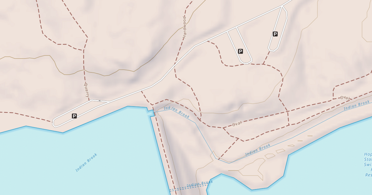 Map preview of Oval Trail