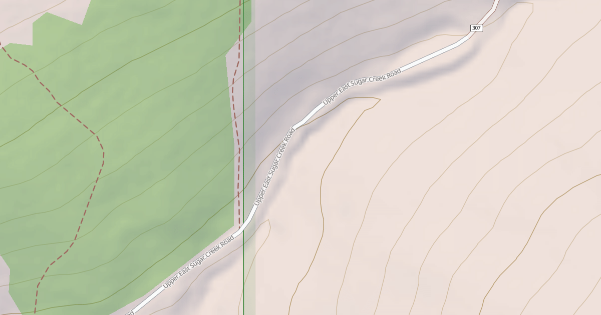Map preview of SUGAR CREEK