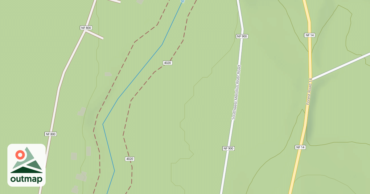 Map of SMILING RIVER C.G