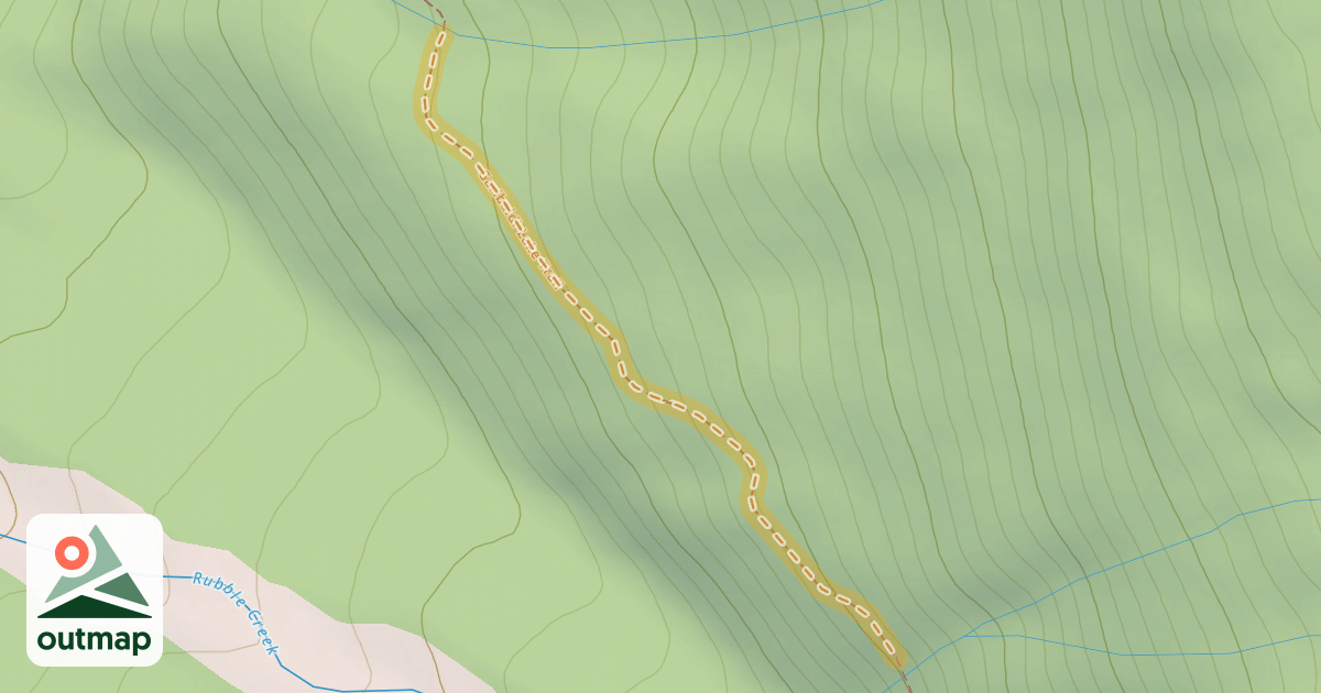 Map of Garibaldi Lake Trail